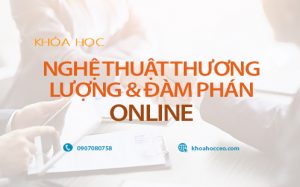 phương pháp nghệ thuật thương lượng đàm phán online