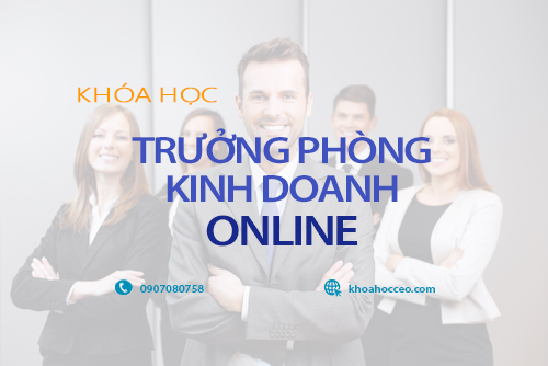 khóa học trưởng phòng kinh doanh online